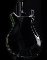 Paul Reed Smith Hollowbody II Black With Green Binding