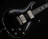 Paul Reed Smith Hollowbody II Black With Green Binding