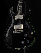 Paul Reed Smith Hollowbody II Black With Green Binding