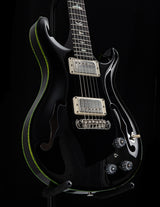 Paul Reed Smith Hollowbody II Black With Green Binding
