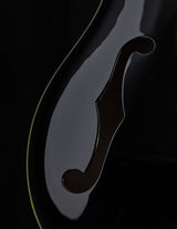Paul Reed Smith Hollowbody II Black With Green Binding