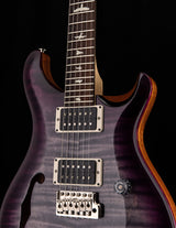 Used Paul Reed Smith CE 24 Semi-Hollow Charcoal Purple Burst