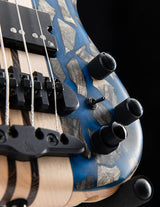 Mayones Cali 4 Buckeye Burl Blue Resin
