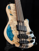Mayones Cali 4 Buckeye Burl Blue Resin