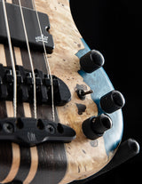 Mayones Cali 4 Buckeye Burl Blue Resin