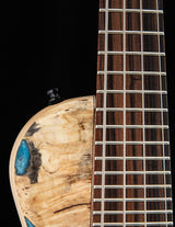 Mayones Cali 4 Buckeye Burl Blue Resin