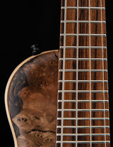 Mayones Cali 4 Buckeye Burl Trans Brown Gold Resin