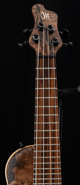 Mayones Cali 4 Buckeye Burl Trans Brown Gold Resin