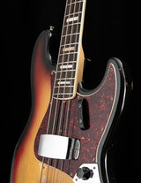 Used 1972 Fender Jazz Bass 3 Tone Sunburst Electric Guitar