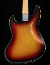 Used 1972 Fender Jazz Bass 3 Tone Sunburst Electric Guitar