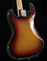 Used 1972 Fender Jazz Bass 3 Tone Sunburst Electric Guitar