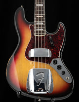 Used 1972 Fender Jazz Bass 3 Tone Sunburst Electric Guitar