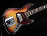 Used 1972 Fender Jazz Bass 3 Tone Sunburst Electric Guitar