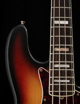 Used 1972 Fender Jazz Bass 3 Tone Sunburst Electric Guitar