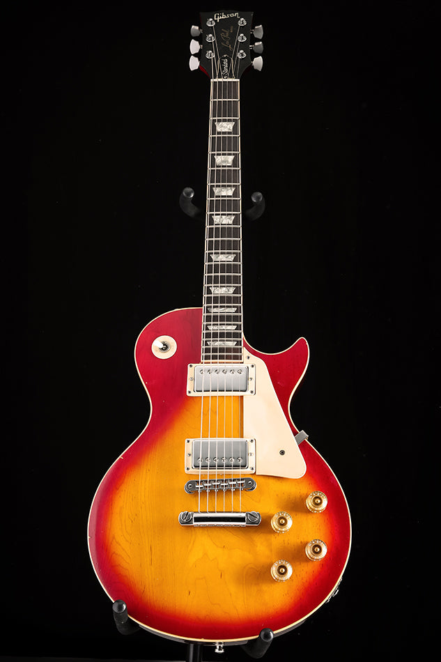 Used 1981 Gibson Les Paul Std Cherry Sunburst Electric Guitar