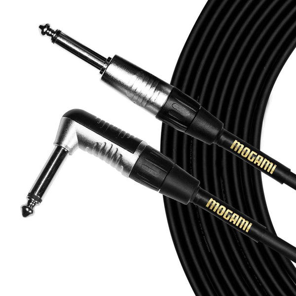 Mogami CorePlus Right Angle Instrument Cable (10ft)-Accessories-Brian's Guitars