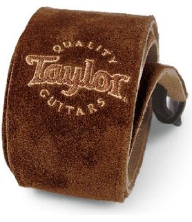 Taylor Guitars Chocolate Suede Strap-Accessories-Brian's Guitars