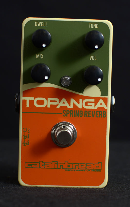 topanga pedal Catalinbread Topanga Spring Reverb Guitar Effects Pedal Regular 190839514042