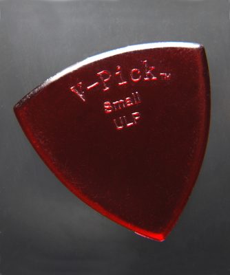 V-Picks Small Pointed Ultra Lite Ruby Red-Accessories-Brian's Guitars