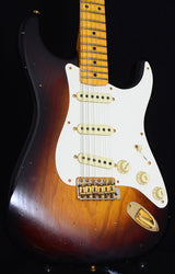 Fender Custom Shop 1957 Journeyman Relic Stratocaster Wide Fade 2 Tone Sunburst-Brian's Guitars