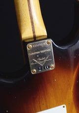 Fender Custom Shop 1957 Journeyman Relic Stratocaster Wide Fade 2 Tone Sunburst-Brian's Guitars