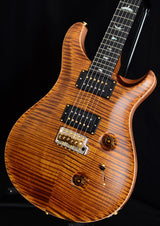 Paul Reed Smith Wood Library Custom 24 Satin Black Gold Top-Brian's Guitars