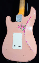 Fender Custom Shop 1969 Heavy Relic Stratocaster Aged Shell Pink Over Pink Paisley-Brian's Guitars