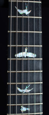 Paul Reed Smith Wood Library Custom 24 Satin Black Gold Top-Brian's Guitars