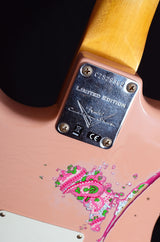Fender Custom Shop 1969 Heavy Relic Stratocaster Aged Shell Pink Over Pink Paisley-Brian's Guitars