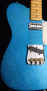 Fender Custom Shop Tele Caballo Tono Telecaster Relic Aged Blue Sparkle Limited-Brian's Guitars
