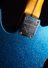 Fender Custom Shop Tele Caballo Tono Telecaster Relic Aged Blue Sparkle Limited-Brian's Guitars