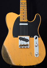 Used Fender Custom Shop 1953 Heavy Relic Telecaster Butterscotch Blonde-Brian's Guitars