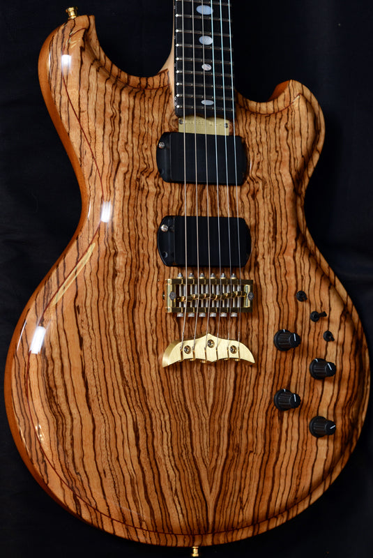 Alembic Skylark Medium Scale Zebrawood Electric Guitar
