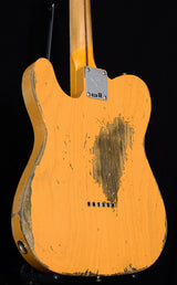 Used Fender Custom Shop 1953 Heavy Relic Telecaster Butterscotch Blonde-Brian's Guitars