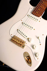 Fender Custom Shop American Custom Stratocaster 2018 NAMM Limited Edition Aged White Blonde-Brian's Guitars
