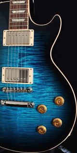 2011 Gibson Custom Shop Les Paul 1957 Reissue R7 Aqua Blue Flame Top-Brian's Guitars