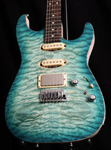 Tom Anderson Drop Top Shorty Natural Bora Blue Burst-Brian's Guitars