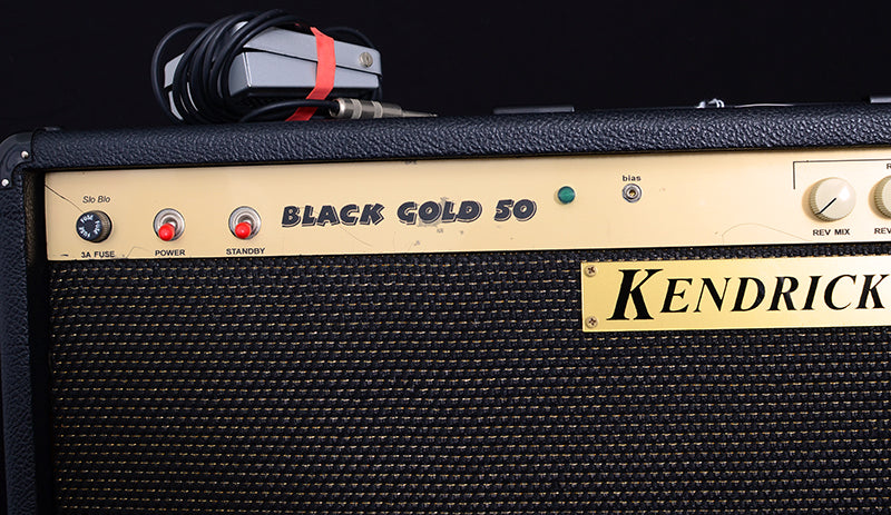Used Kendrick Custom Black Gold 50-Brian's Guitars