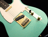 Fender Custom Shop Super Custom Deluxe Tele 2018 NAMM Limited Edition Sea Foam Green Sparkle-Brian's Guitars