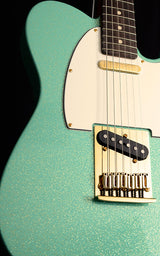 Fender Custom Shop Super Custom Deluxe Tele 2018 NAMM Limited Edition Sea Foam Green Sparkle-Brian's Guitars