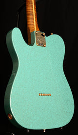 Fender Custom Shop Super Custom Deluxe Tele 2018 NAMM Limited Edition Sea Foam Green Sparkle-Brian's Guitars