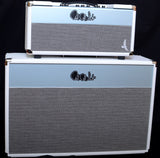Paul Reed Smith HXDA Head And Cabinet White/Frost Blue NAMM 2014-Brian's Guitars