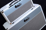 Paul Reed Smith HXDA Head And Cabinet White/Frost Blue NAMM 2014-Brian's Guitars