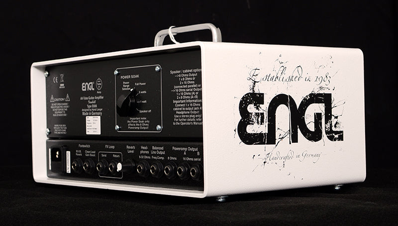 ENGL Ironball E606 Head White Limited Edition-Brian's Guitars