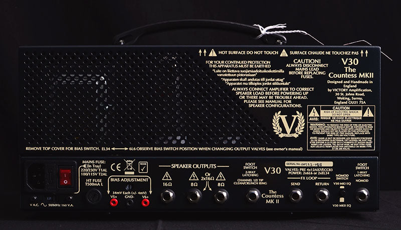 Used Victory V30 Countess MKII-Brian's Guitars