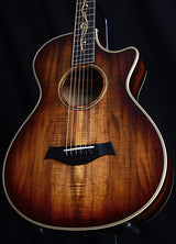 Taylor K22ce 12-Fret V-Class Koa Shaded Edge Burst-Acoustic Guitars-Brian's Guitars