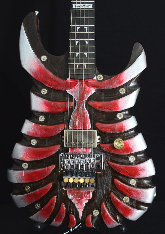 Used Mr. Scary Guitars Gunslinger Red Burst-Brian's Guitars