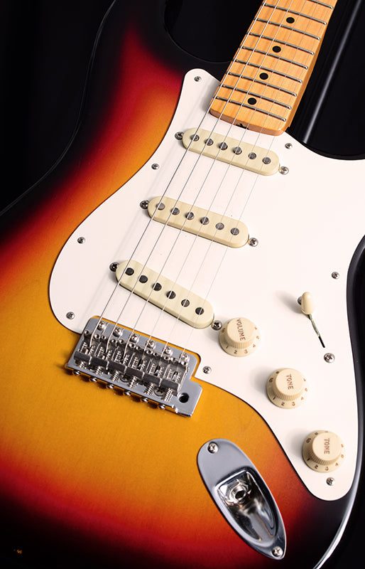 Used Fender Custom Shop Relic Ready '57 Stratocaster 3 Tone Sunburst-Brian's Guitars
