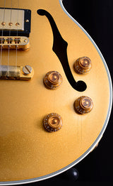 Used Gibson Custom Shop Les Paul Custom Florentine Gold Sparkle-Brian's Guitars