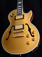 Used Gibson Custom Shop Les Paul Custom Florentine Gold Sparkle-Brian's Guitars